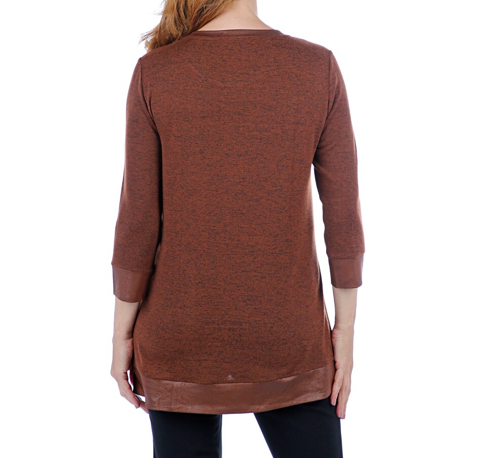 tsc.ca - Mr. Max Monet Knit Top with Matching Foil Knit