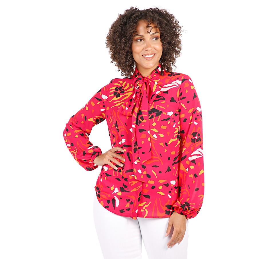 tsc.ca - Vanessa Williams Printed Boss Lady Blouse