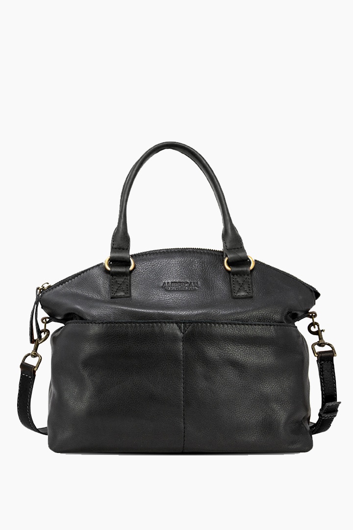 American leather co carrie best sale dome satchel