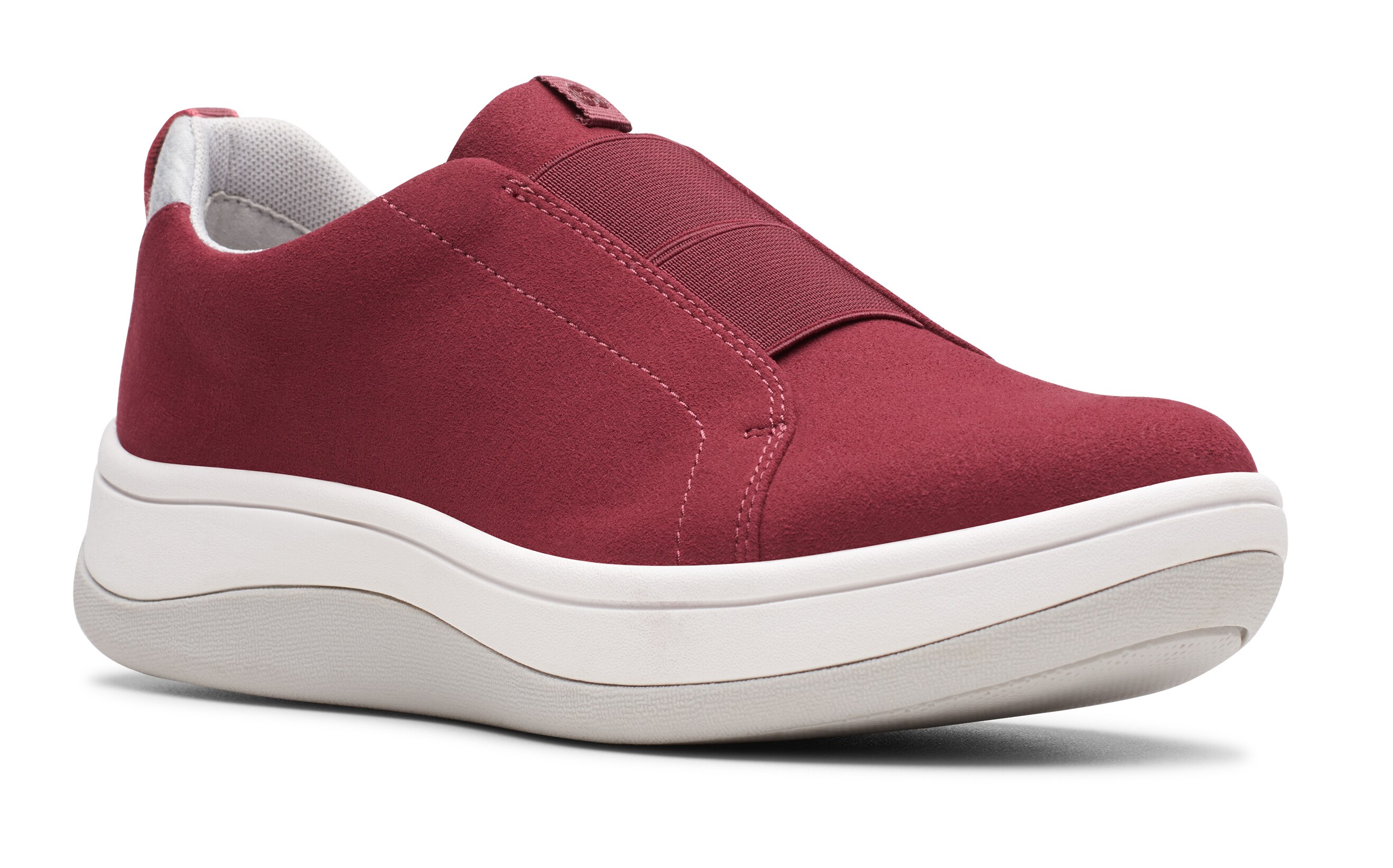 clarks cloudsteppers red