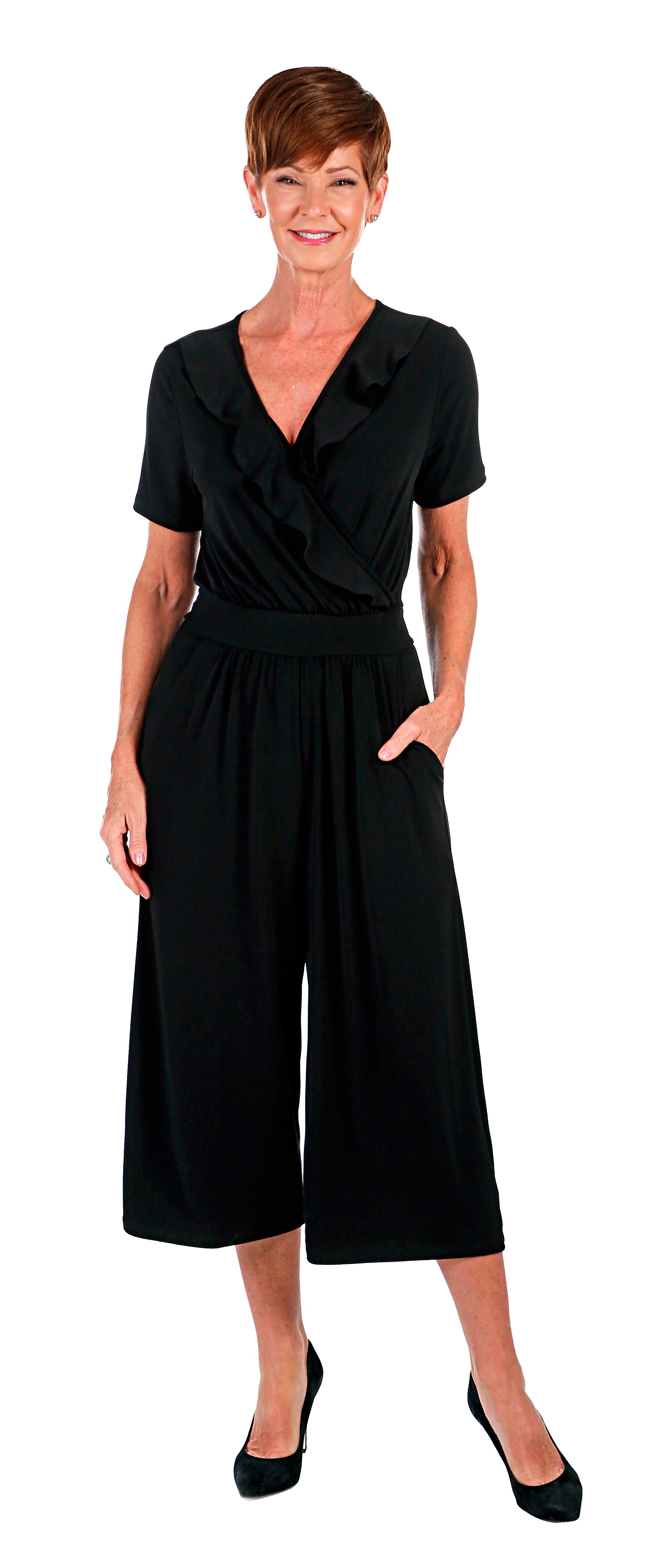 kim and co gaucho jumpsuit