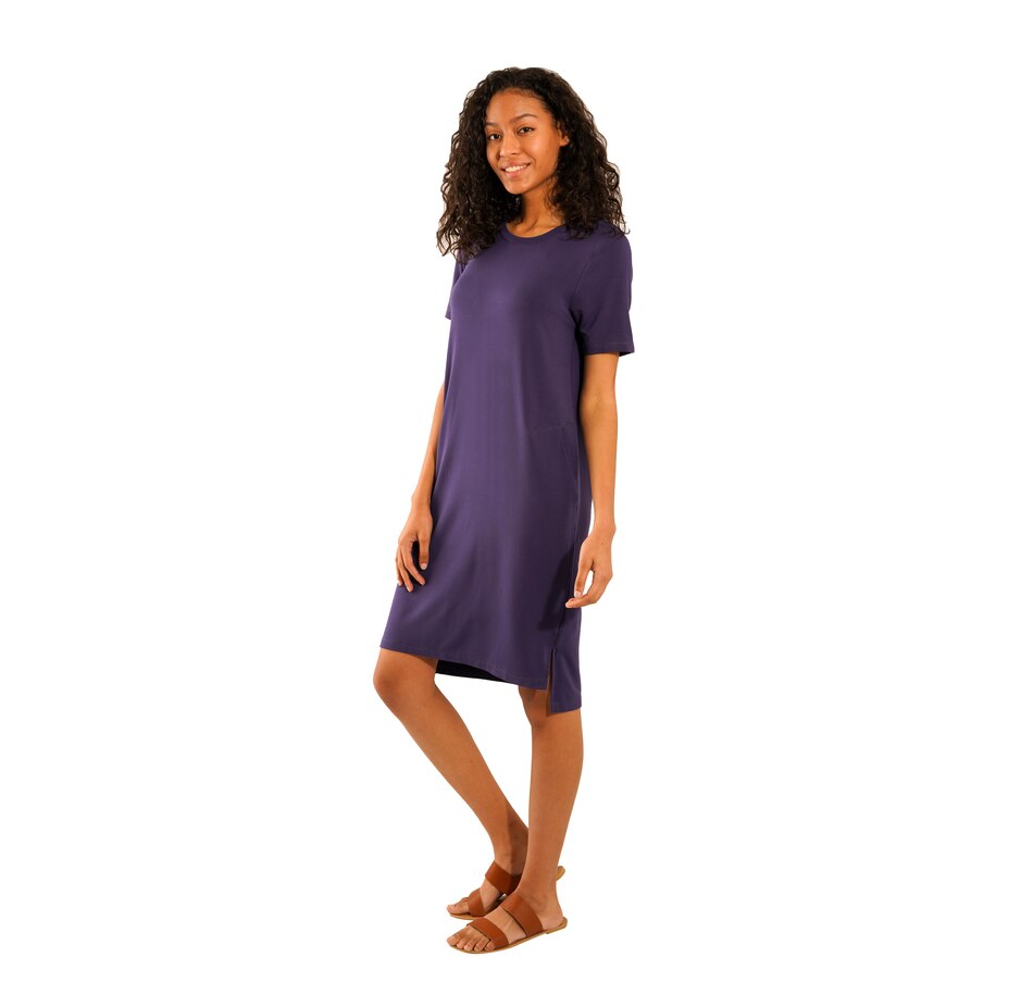 Image 408408_TWL.jpg , Product 408-408 / Price $79.00 , LNBF Camille T-Shirt Dress from LNBF on TSC.ca's Fashion department