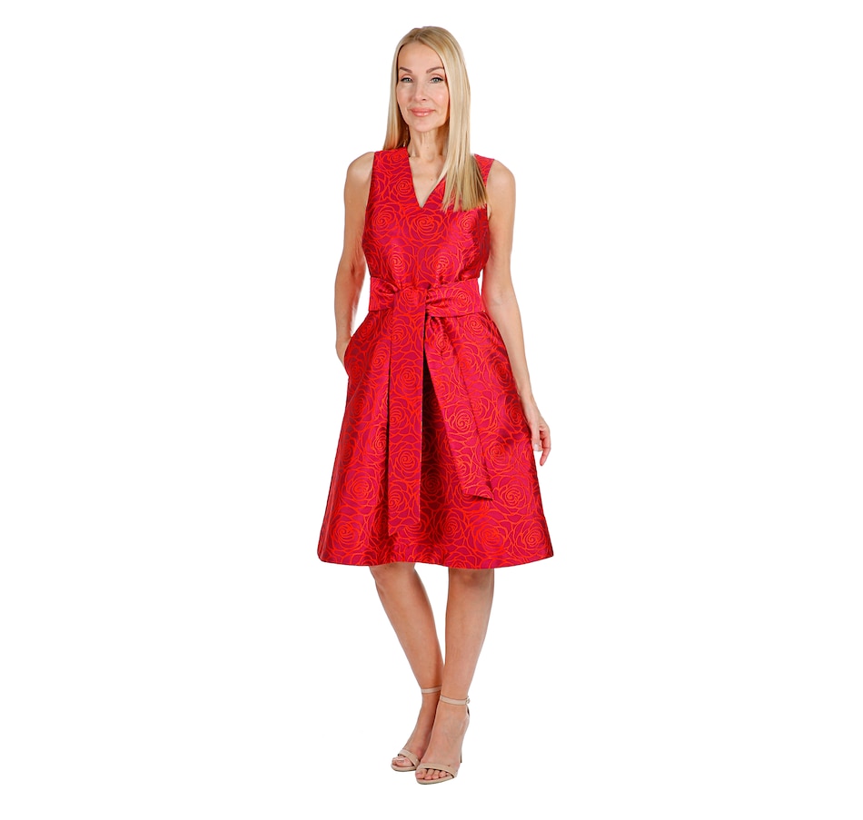 Image 408507_WBROS.jpg , Product 408-507 / Price $250.00 , N Natori Rose Jacquard Dress from N Natori Fashion on TSC.ca's Fashion department