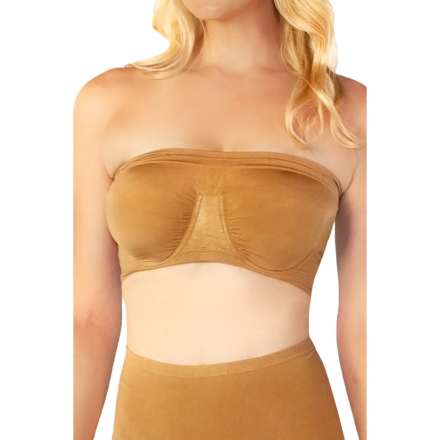 Image 408712_ALTMORE3.jpg, Product 408-712 / Price $64.99, Rhonda Shear 2-Pack Seamless Underwire Bandeau with Removable Pads from Rhonda Shear Shapewear on TSC.ca's Fashion department