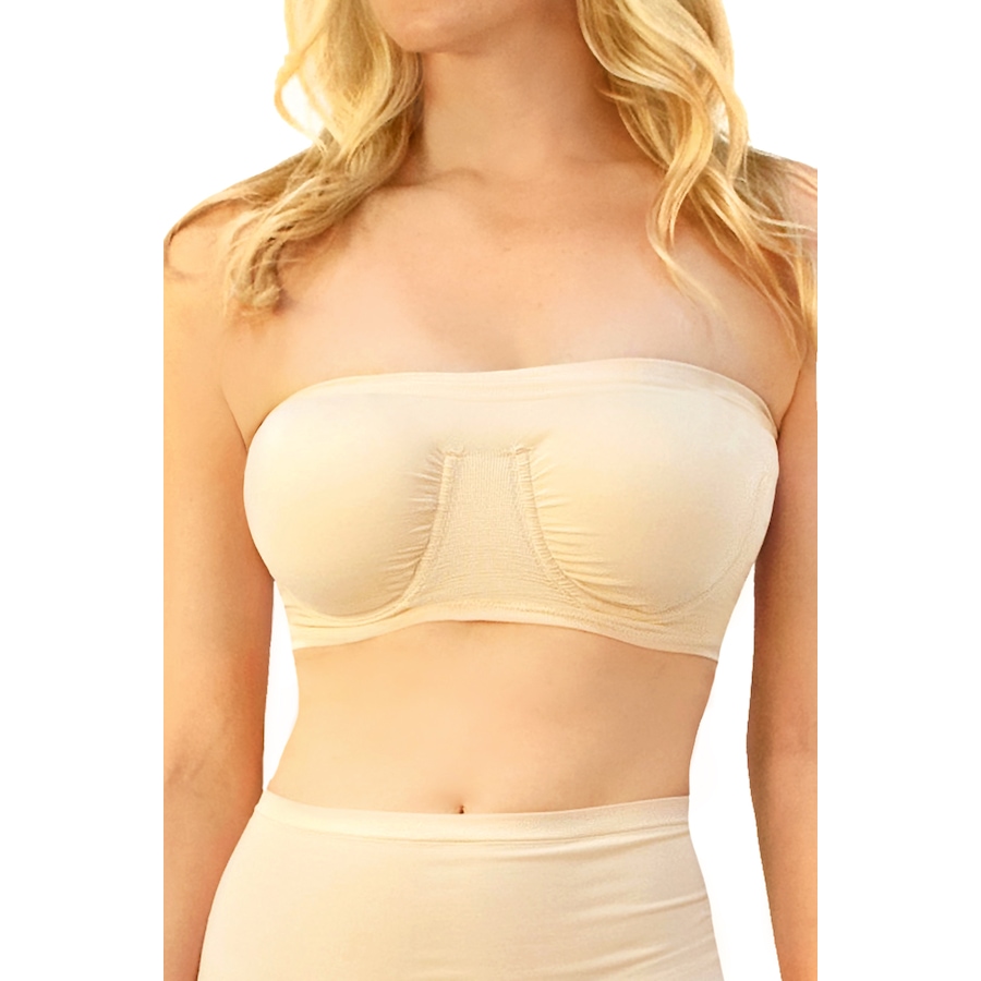 Image 408712_ALTMORE4.jpg, Product 408-712 / Price $64.99, Rhonda Shear 2-Pack Seamless Underwire Bandeau with Removable Pads from Rhonda Shear Shapewear on TSC.ca's Fashion department