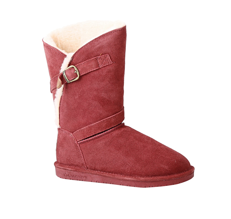 Image 408965_BEET.jpg , Product 408-965 / Price $49.88 , BEARPAW Tatum Tall Boot from BEARPAW Footwear on TSC.ca's Clothing & Shoes department