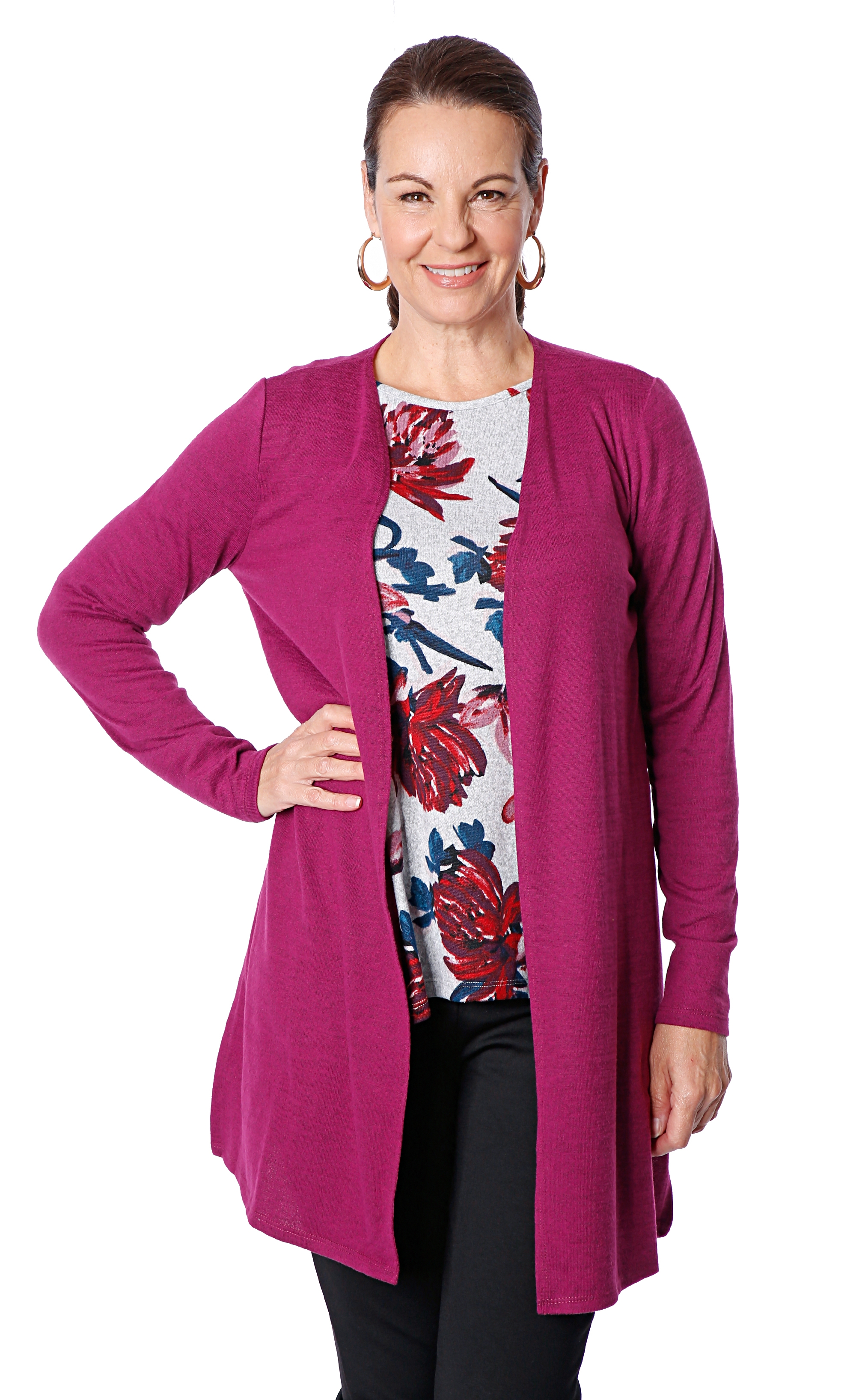 Long Sleeve Duster Cardigan 