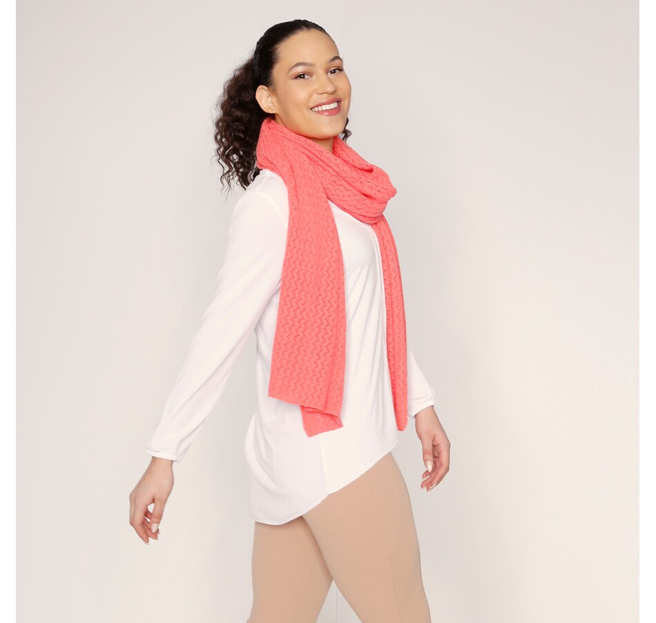 Image 409061_WAM.jpg, Product 409-061 / Price $19.33, Guillaume Pointelle Knit Wrap from Guillaume on TSC.ca's Fashion department
