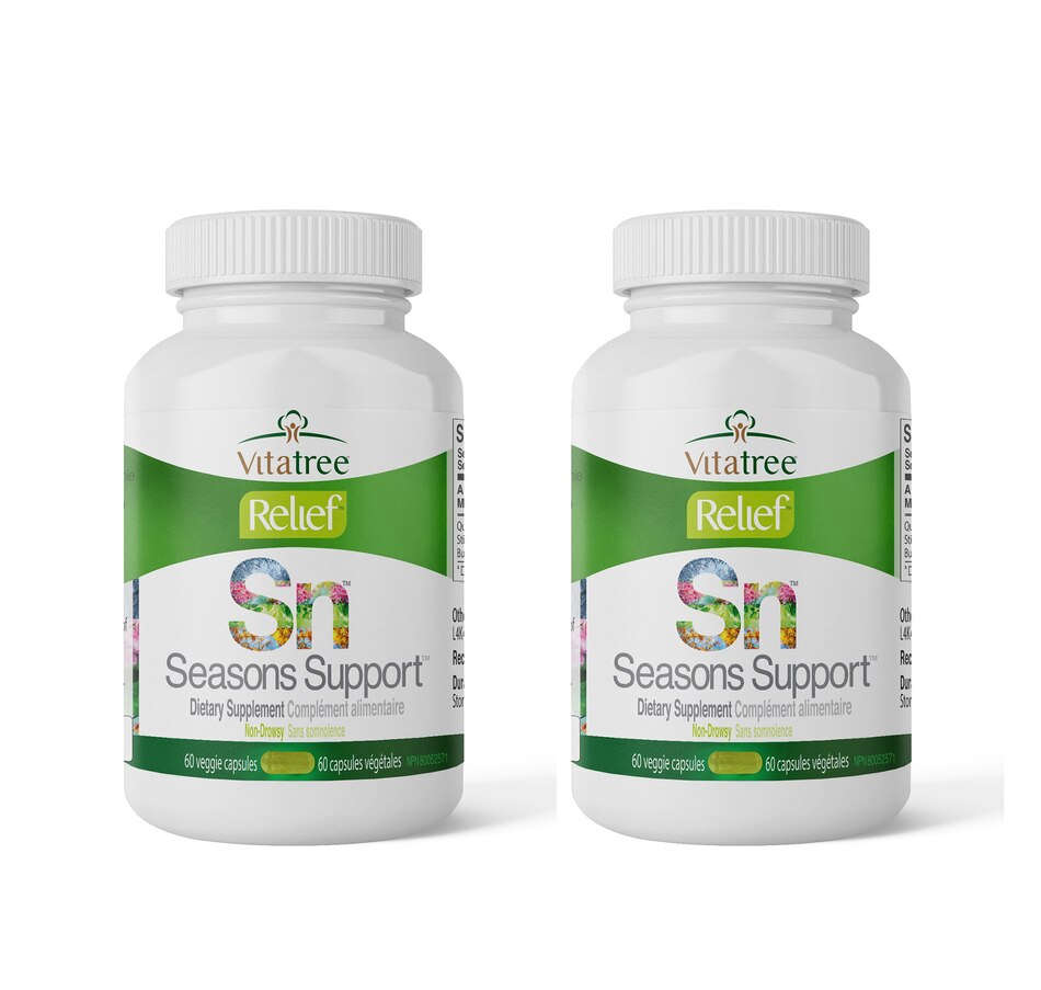 Image 409176.jpg, Product 409-176 / Price $93.99, 60-Day Auto-Delivery VitaTree Relief Seasons Support 60-Day from VitaTree Nutritionals on TSC.ca's Health & Fitness department