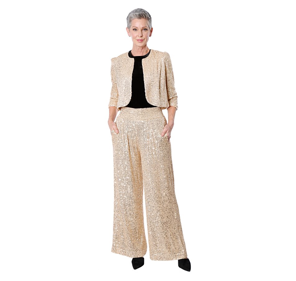 Image 409235_BZE.jpg, Product 409-235 / Price $39.33, Guillaume Sequined Pant from Guillaume on TSC.ca's Clothing & Shoes department