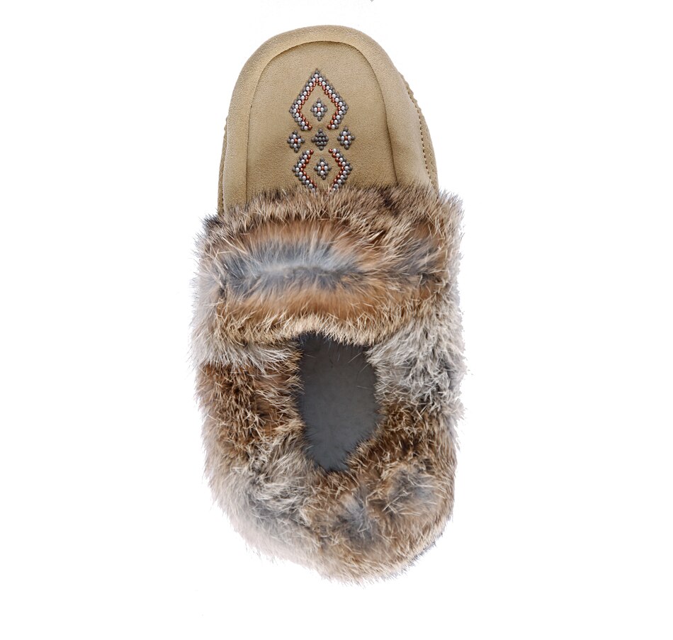 Clothing & Shoes - Shoes - Slippers - Manitobah Mukluks Anne Bell Fur ...