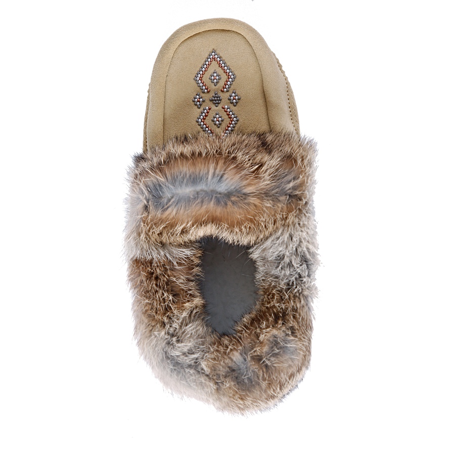 Image 409439_ALTMORE3.jpg, Product 409-439 / Price $19.33, Manitobah Mukluks Anne Bell Fur Slipper from Manitobah on TSC.ca's Shoes department