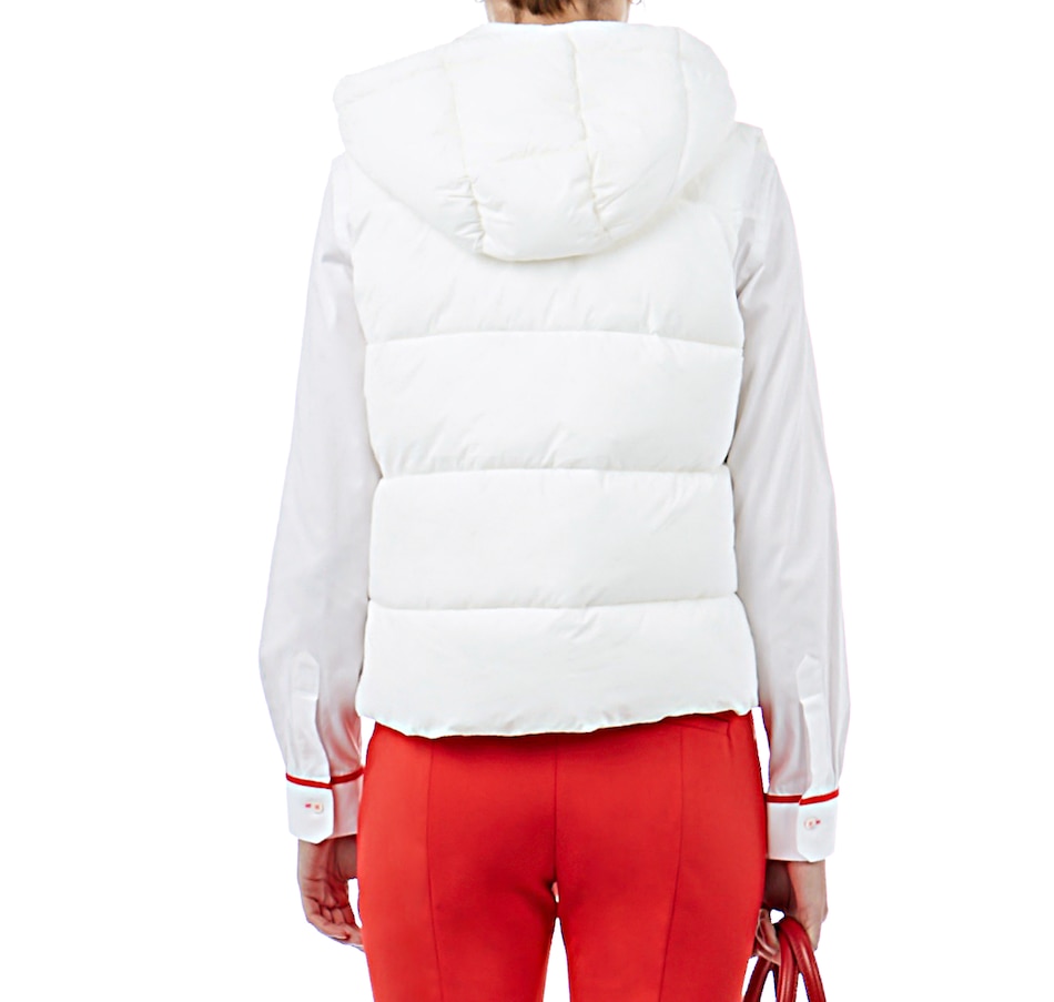 Image 409536_ALTMORE2.jpg, Product 409-536 / Price $64.33, PINK TARTAN Hooded Puffer Vest from PINK TARTAN on TSC.ca's Fashion department