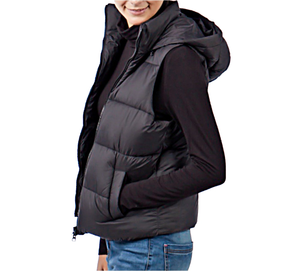 Image 409536_ALTMORE4.jpg, Product 409-536 / Price $64.33, PINK TARTAN Hooded Puffer Vest from PINK TARTAN on TSC.ca's Fashion department