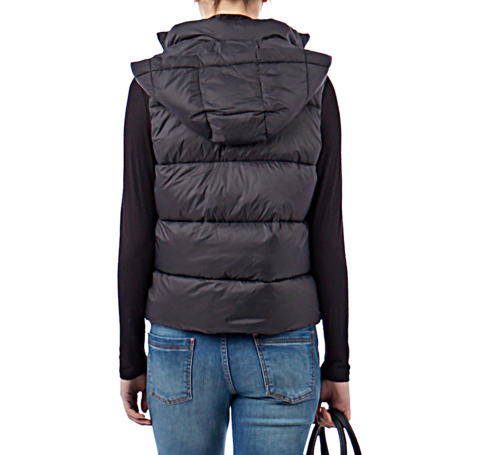Image 409536_ALTMORE5.jpg, Product 409-536 / Price $64.33, PINK TARTAN Hooded Puffer Vest from PINK TARTAN on TSC.ca's Fashion department