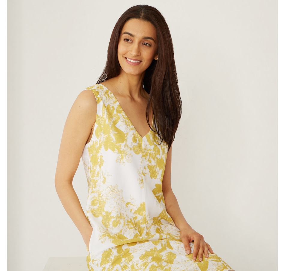 Image 409563_YEL.jpg, Product 409-563 / Price $59.33, Terrera June Print Dress from Terrera on TSC.ca's Fashion department