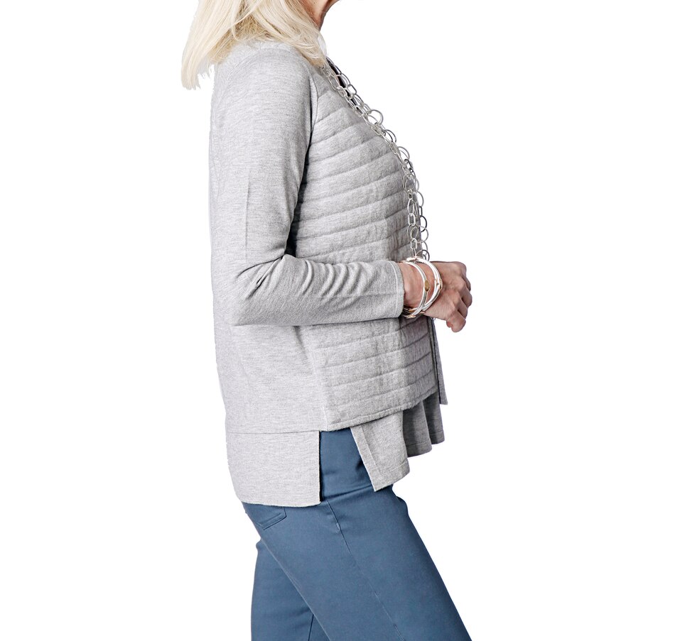 Image 409595_ALTMORE1.jpg, Product 409-595 / Price $39.33, WynneLayers Quilted Sweater Jacket from Wynnelayers on TSC.ca's Fashion department