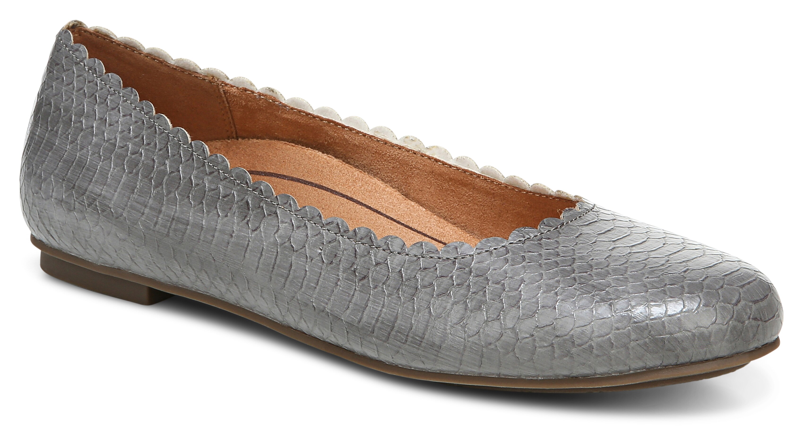 vionic silver flats