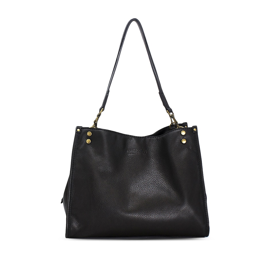 Clothing & Shoes - Handbags - American Leather Co. Lenox Triple Entry ...