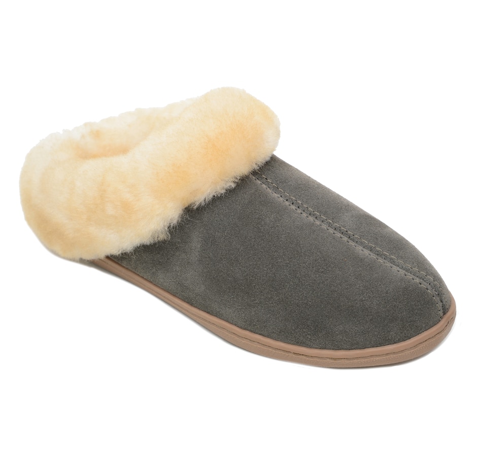 Image 409925_GRY.jpg, Product 409-925 / Price $89.88, Minnetonka Sheepskin Mule from Minnetonka on TSC.ca's Shoes department