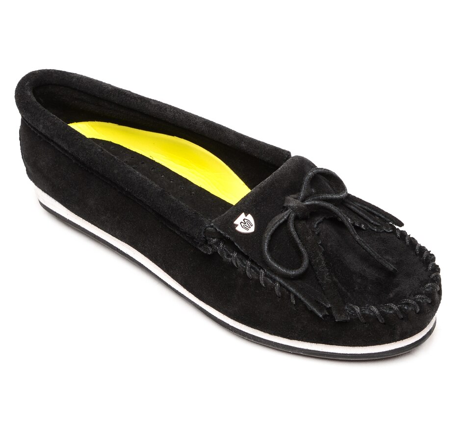 Image 409926_BLK.jpg, Product 409-926 / Price $69.33, Minnetonka Kilty Plus Moc from Minnetonka on TSC.ca's Shoes department