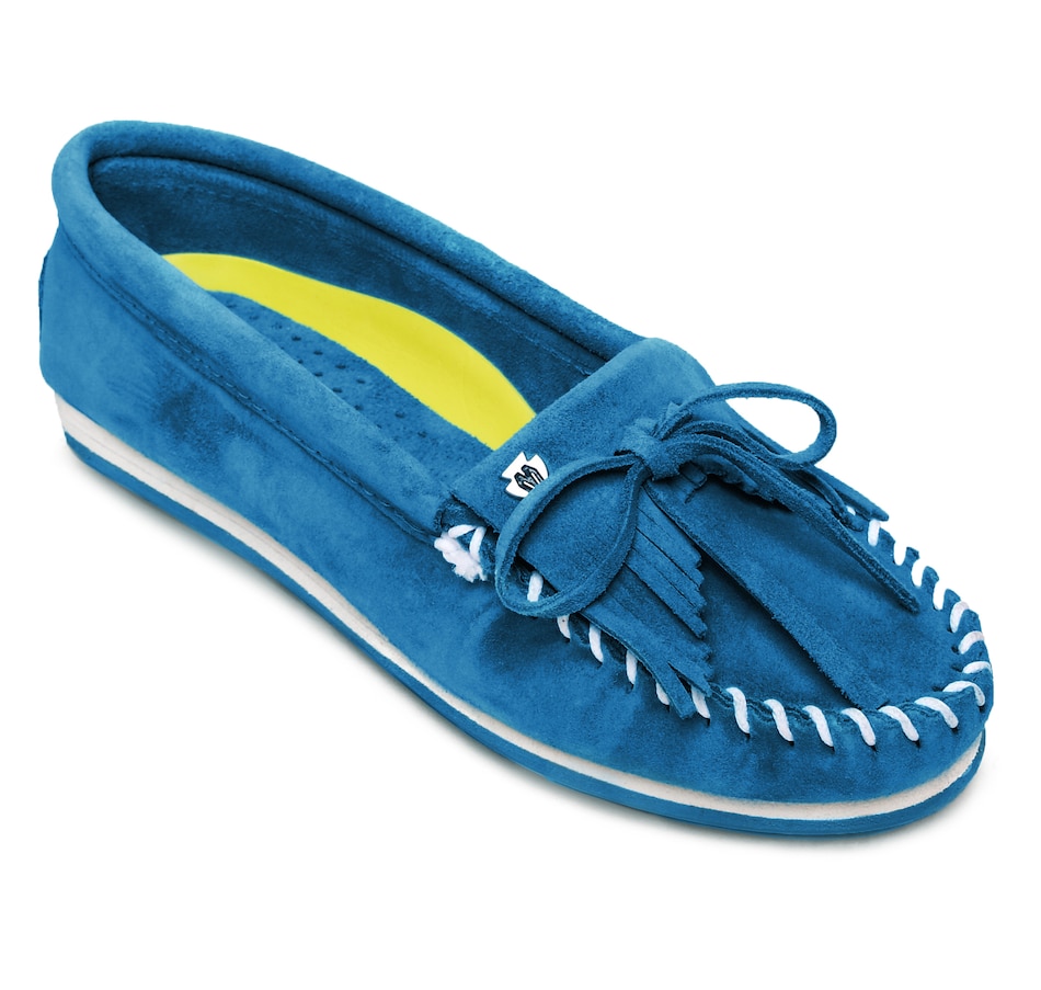 Image 409926_PKBL.jpg, Product 409-926 / Price $69.33, Minnetonka Kilty Plus Moc from Minnetonka on TSC.ca's Shoes department