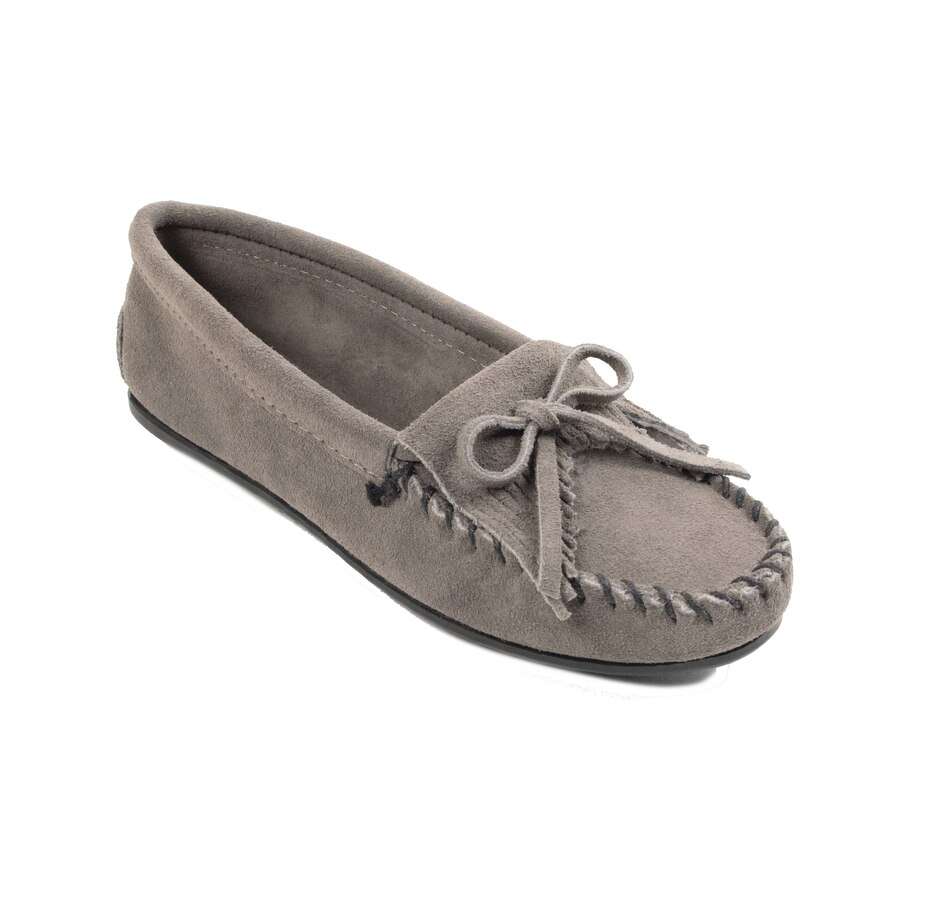 Image 409928_GRY.jpg, Product 409-928 / Price $39.33, Minnetonka Kilty Moc from Minnetonka on TSC.ca's Shoes department