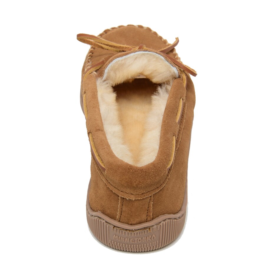 Clothing & Shoes - Shoes - Men's Shoes - Minnetonka Men's Sheepskin ...