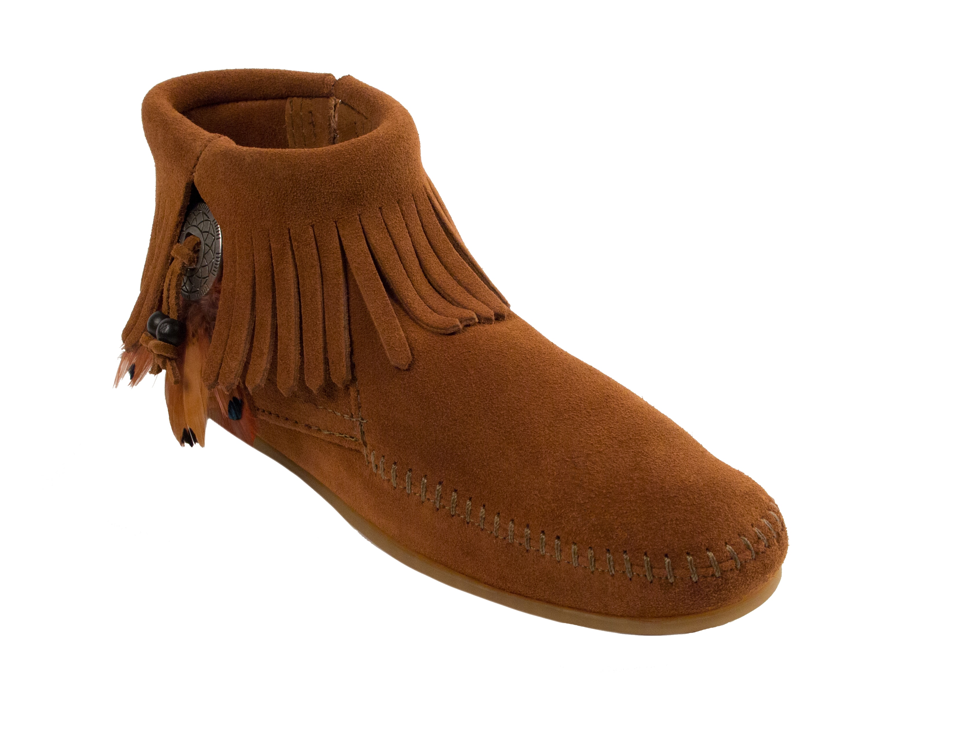 Minnetonka concho sale feather boot