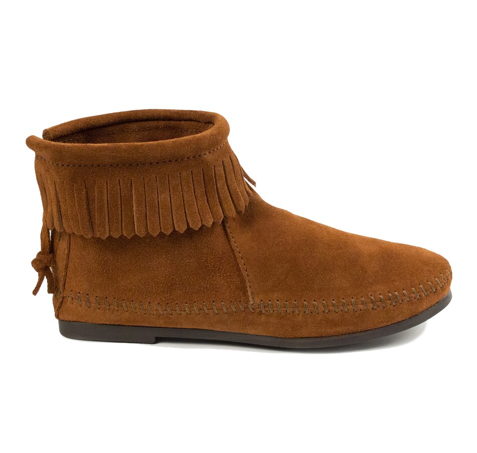 Image 409940_ALTMORE1.jpg, Product 409-940 / Price $49.33, Minnetonka Back Zip Hardsole Boot from Minnetonka on TSC.ca's Shoes department