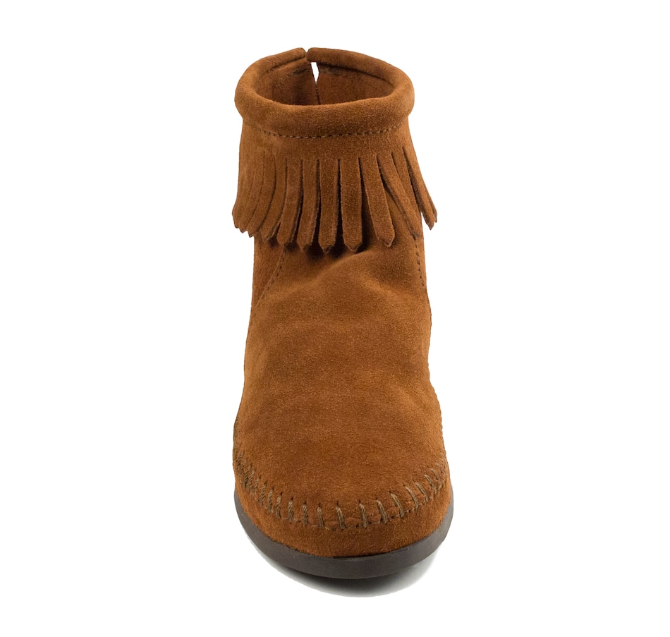Image 409940_ALTMORE2.jpg, Product 409-940 / Price $49.33, Minnetonka Back Zip Hardsole Boot from Minnetonka on TSC.ca's Shoes department
