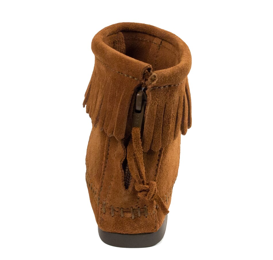 Image 409940_ALTMORE3.jpg, Product 409-940 / Price $49.33, Minnetonka Back Zip Hardsole Boot from Minnetonka on TSC.ca's Shoes department