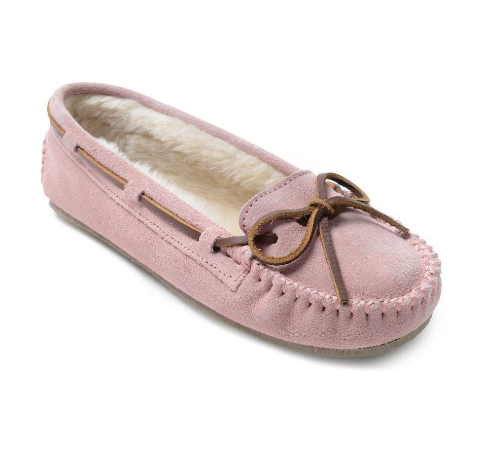Image 409946_PNKBL.jpg, Product 409-946 / Price $80.00, Minnetonka Cally Slipper from Minnetonka on TSC.ca's Shoes department