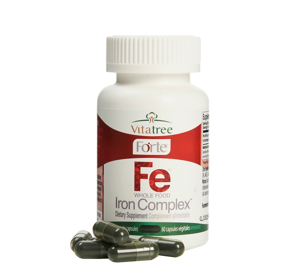 Image 413876_ALTMORE1.jpg, Product 413-876 / Price $87.49, 60-Day Auto-Delivery VitaTree Forte Whole Food Iron Complex 60-Day Supply from VitaTree Nutritionals on TSC.ca's Health & Fitness department