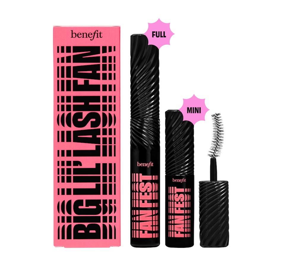 Image 413898.jpg, Product 413-898 / Price $39.00, Benefit Big Lil' Lash Fan Fanning & Volumizing Mascara Duo from Benefit Cosmetics on TSC.ca's Beauty department