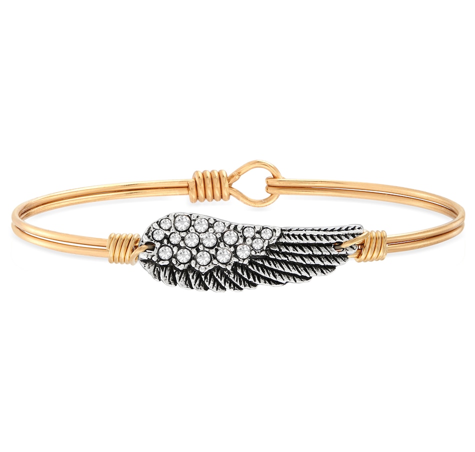 Image 418760_BRTON.jpg, Product 418-760 / Price $29.33, Luca + Danni Angel Wing Bangle in Crystal from Luca + Danni on TSC.ca's Jewellery department