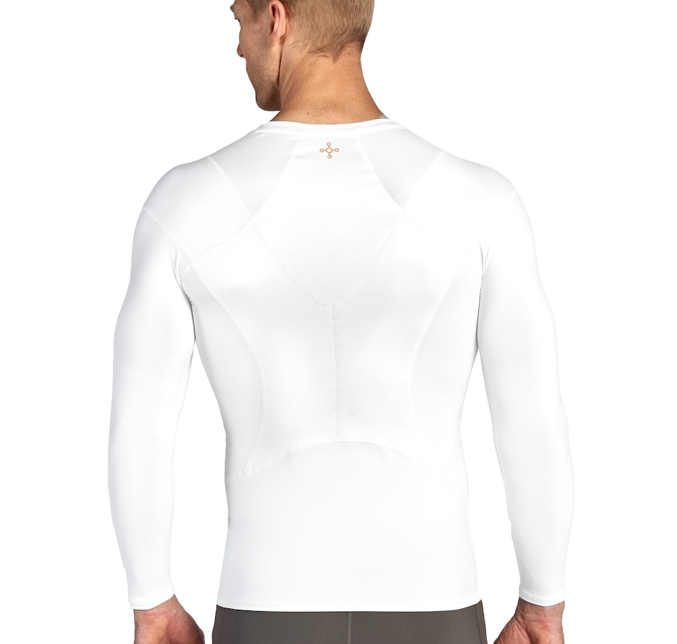 Tommie Copper Long Sleeve Shoulder Support XL Upper Back Pain Brace Shirt –  Contino
