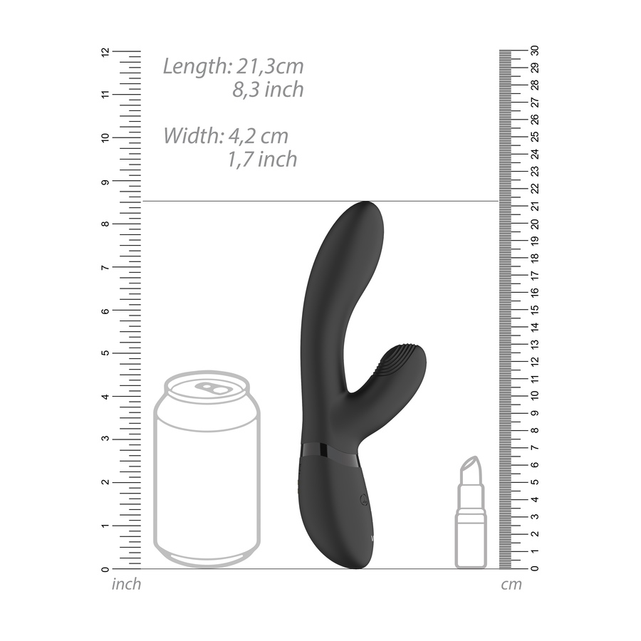 Image 420982_ALTMORE2.jpg, Product 420-982 / Price $119.00, Vive Kyra Double Action Pulse Wave Clitoral Rabbit from VIVE on TSC.ca's Sexual Wellness department