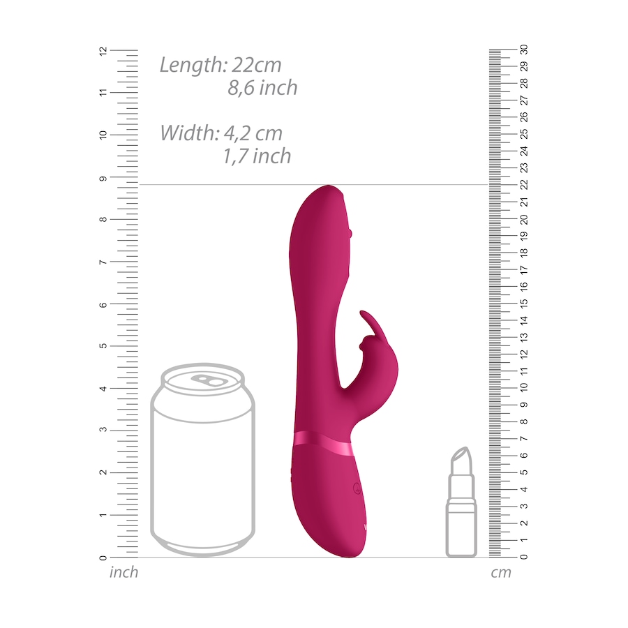 Image 420983_ALTMORE1.jpg, Product 420-983 / Price $139.00, Vive Mira Triple Action 360 Spinning G-Spot Rabbit from VIVE on TSC.ca's Sexual Wellness department