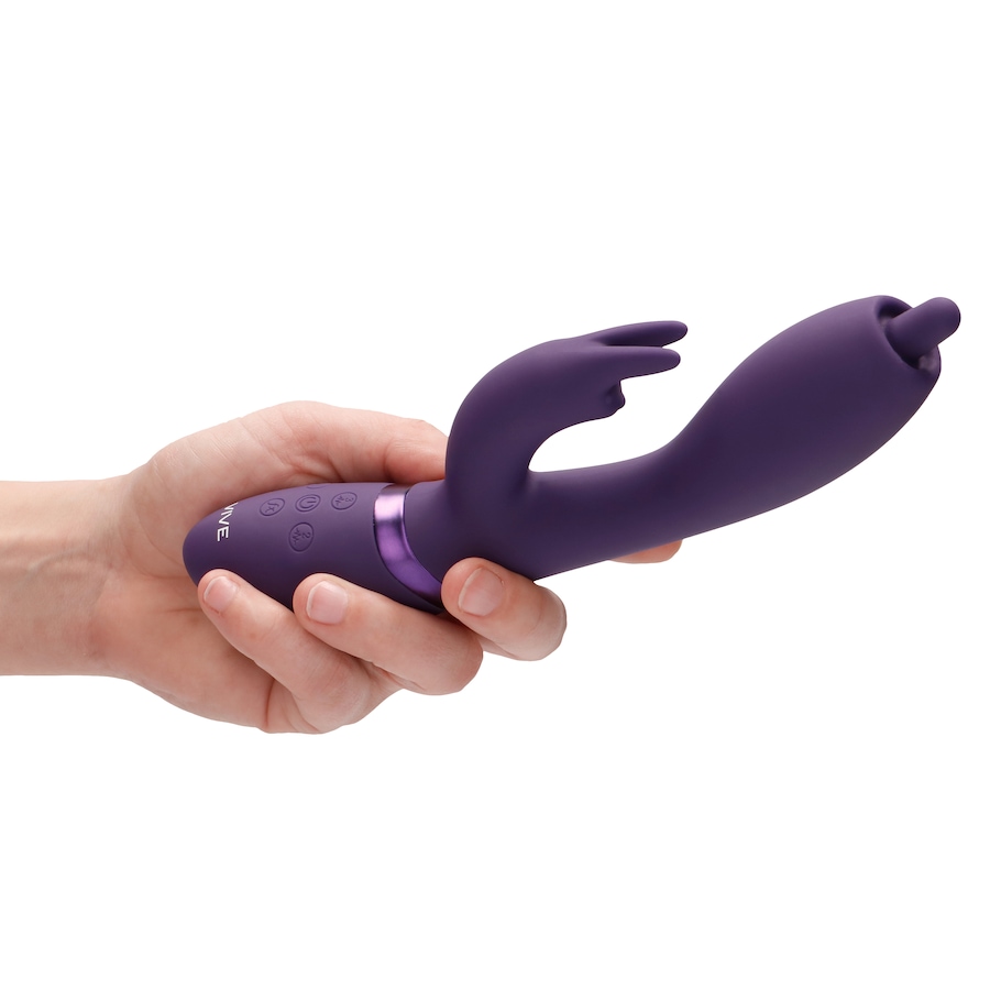 Image 420984_ALTMORE2.jpg, Product 420-984 / Price $139.00, Vive Nilo Triple Action Pinpoint Rotating G-Spot Rabbit from VIVE on TSC.ca's Sexual Wellness department