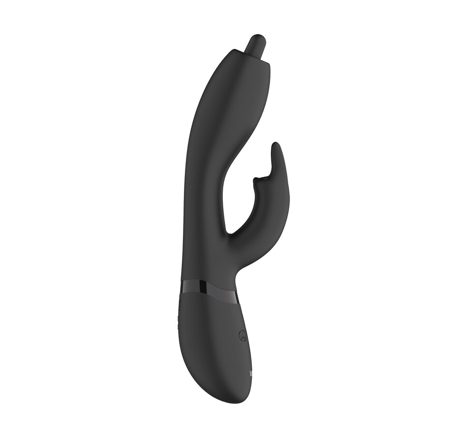 Image 420984_BLK.jpg, Product 420-984 / Price $139.00, Vive Nilo Triple Action Pinpoint Rotating G-Spot Rabbit from VIVE on TSC.ca's Sexual Wellness department