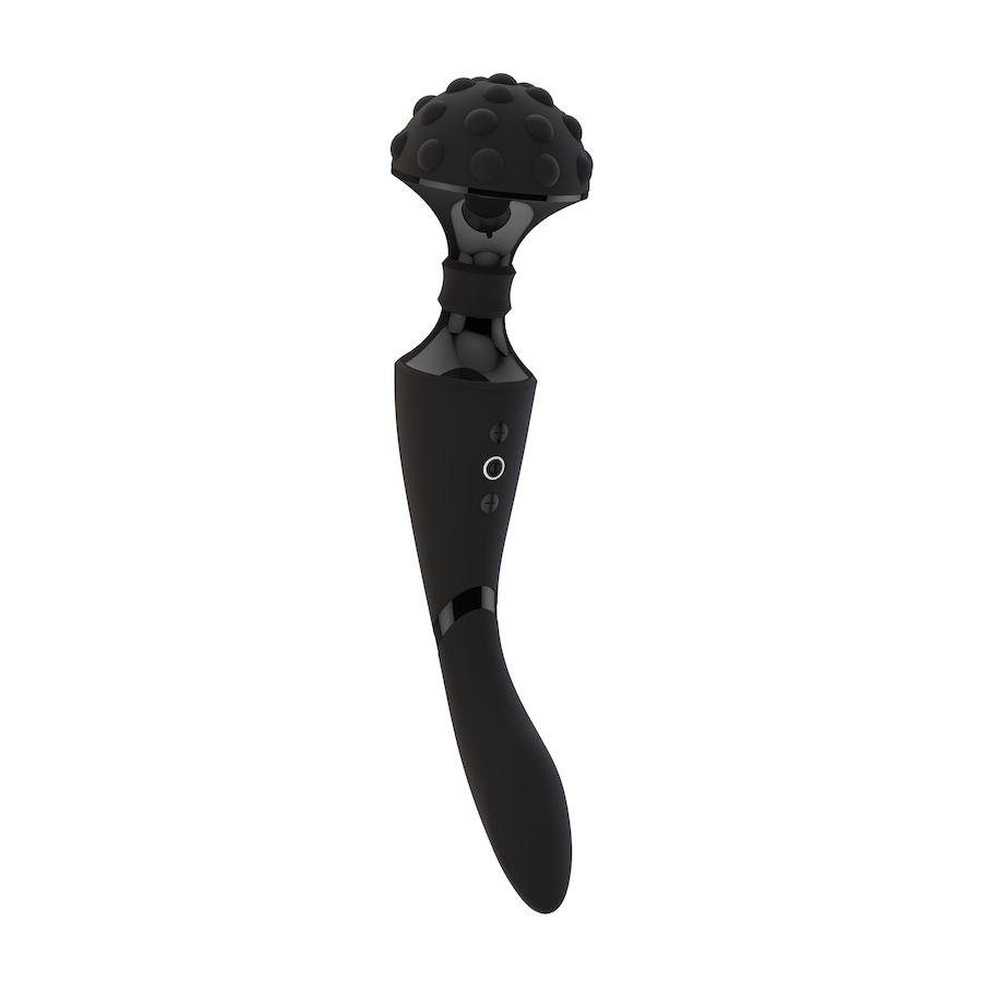 Image 420987_BLK.jpg, Product 420-987 / Price $119.00, Vive Shiatsu Double Action Bendable Massager Wand from VIVE on TSC.ca's Sexual Wellness department