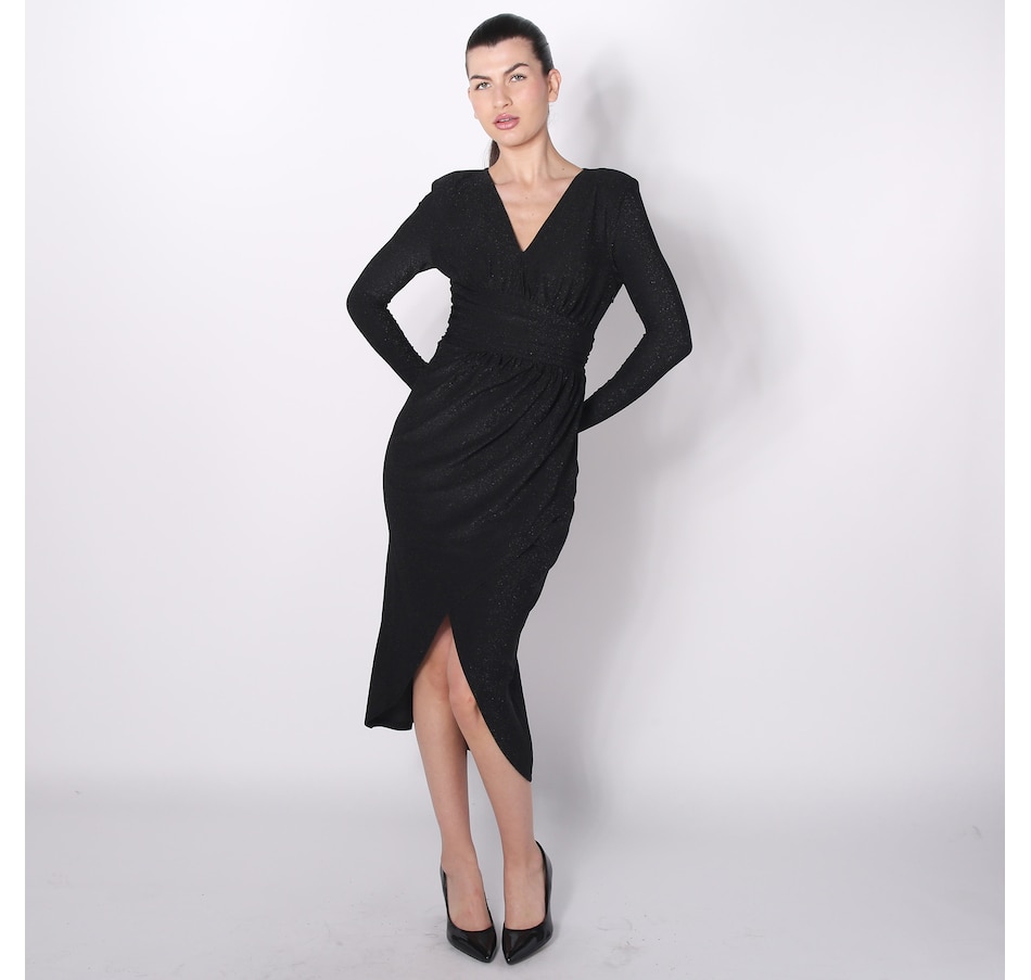 Image 422113_BLK.jpg, Product 422-113 / Price $24.33, Modern Identity Long Sleeve Dress from Modern Identity on TSC.ca's Fashion department