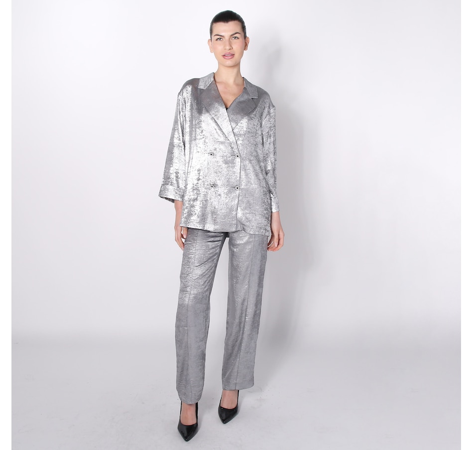 Image 422114_ALTMORE2.jpg, Product 422-114 / Price $22.33, Modern Identity Double Breasted Flowy Jacket from Modern Identity on TSC.ca's Fashion department