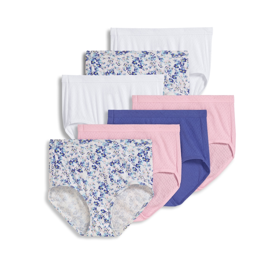 Image 422124_ROSMX.jpg, Product 422-124 / Price $70.00, Jockey Elance Breathe Brief (7-pack) from Jockey on TSC.ca's Fashion department