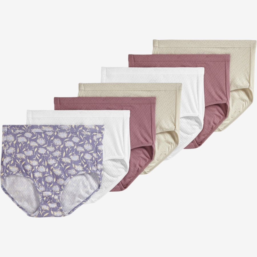 Image 422124_SAPWT.jpg, Product 422-124 / Price $70.00, Jockey Elance Breathe Brief (7-pack) from Jockey on TSC.ca's Fashion department