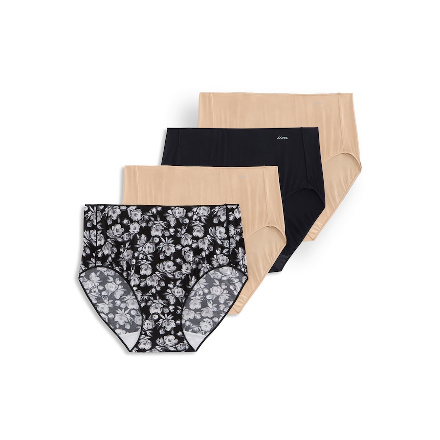 Image 422125_BLKIG.jpg, Product 422-125 / Price $54.00, Jockey No Panty Line Promise Brief (4-pack) from Jockey on TSC.ca's Fashion department