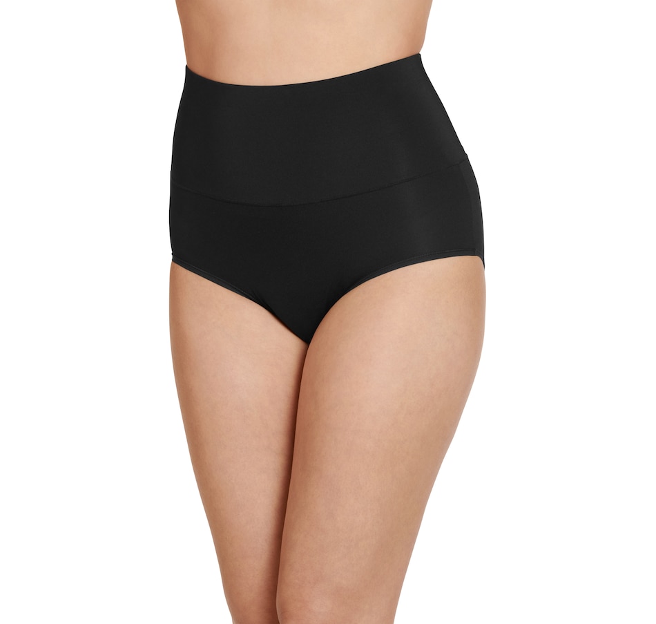 Image 422126_BLK.jpg, Product 422-126 / Price $18.00, Jockey Tummy Smoothing Brief from Jockey on TSC.ca's Fashion department