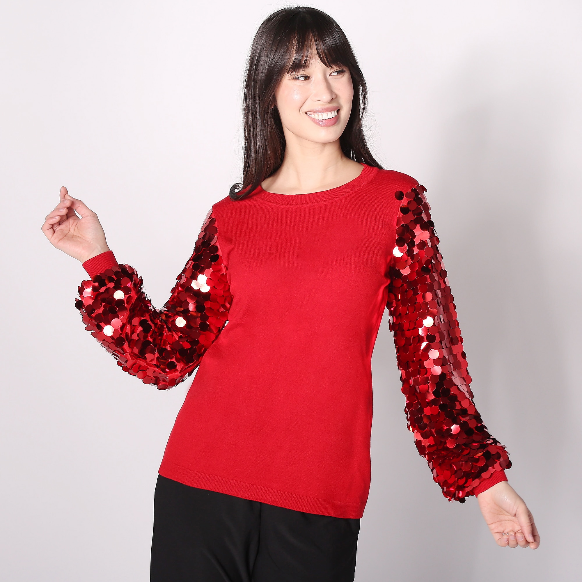 bluelea ーSweat balloon pullover Sizzlin' Long Sleeve Pullover Sweatshirt Z18 – Zumbawearcanada