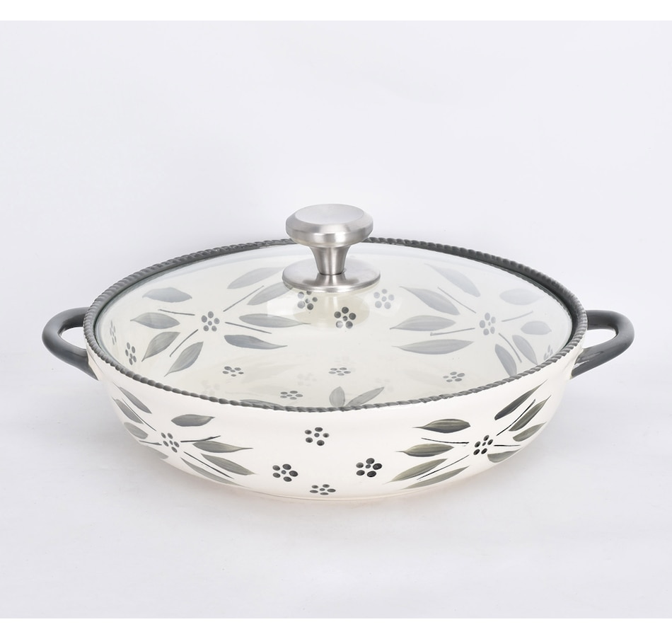 Image 425536_ODWGR.jpg, Product 425-536 / Price $34.88, Temp-tations 3-Quart Round Baker with Glass Lid from temp-tations on TSC.ca's Kitchen department